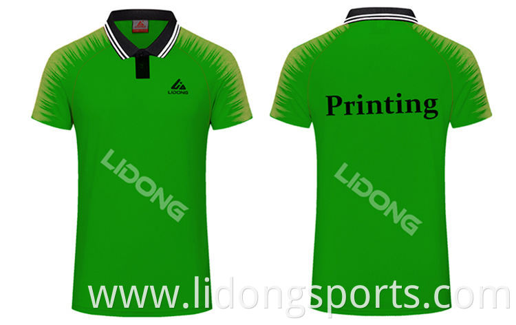 LiDong Comfortable Sport Wear For Men Sublimation Custom printed Logo t-shirts